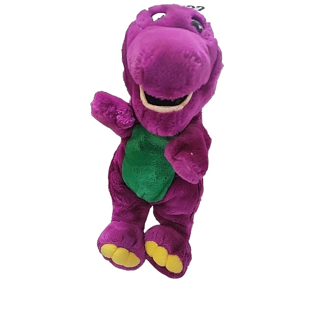 Barney Plush Vtg The Lyons Group 1993 Stuffed Purple Dinosaur Toy Doll 14"